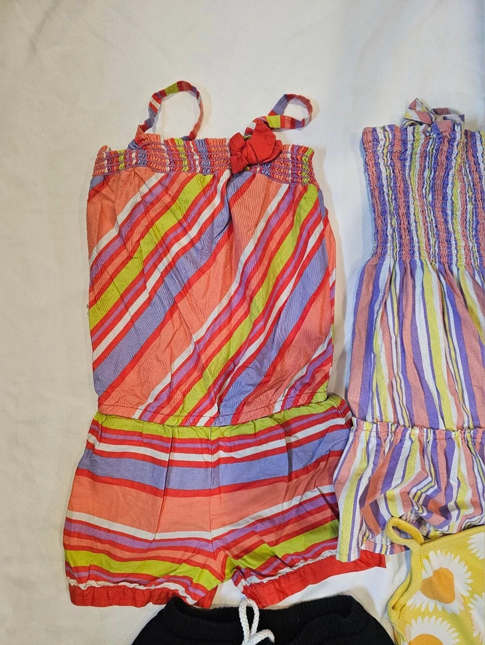 Set Of Girls Summer Clothes- 5T And 5/6